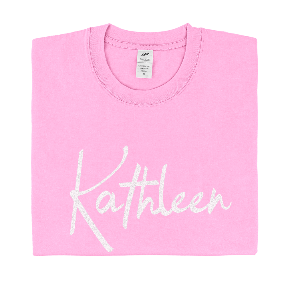 Personalized Printed T-shirt with Custom Name