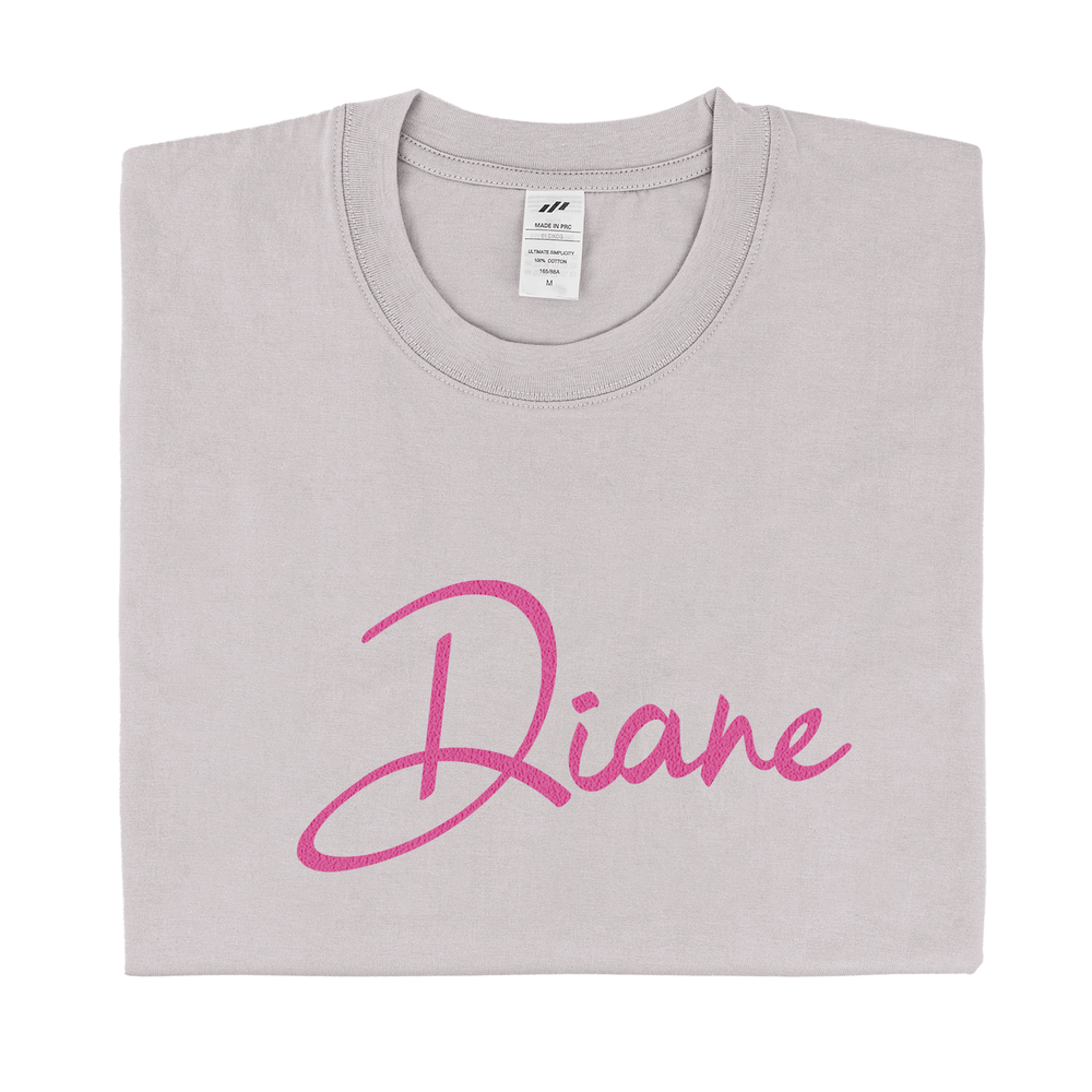 Personalized Printed T-shirt with Custom Name