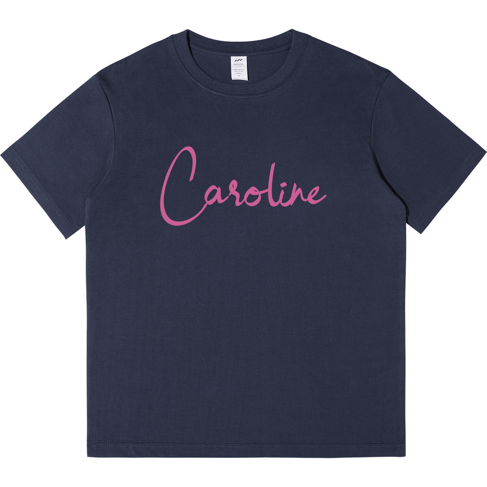 Personalized Printed T-shirt with Custom Name