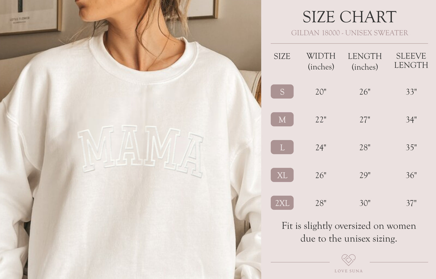 Personalized Mama Sweatshirt with Kid Names on Sleeve